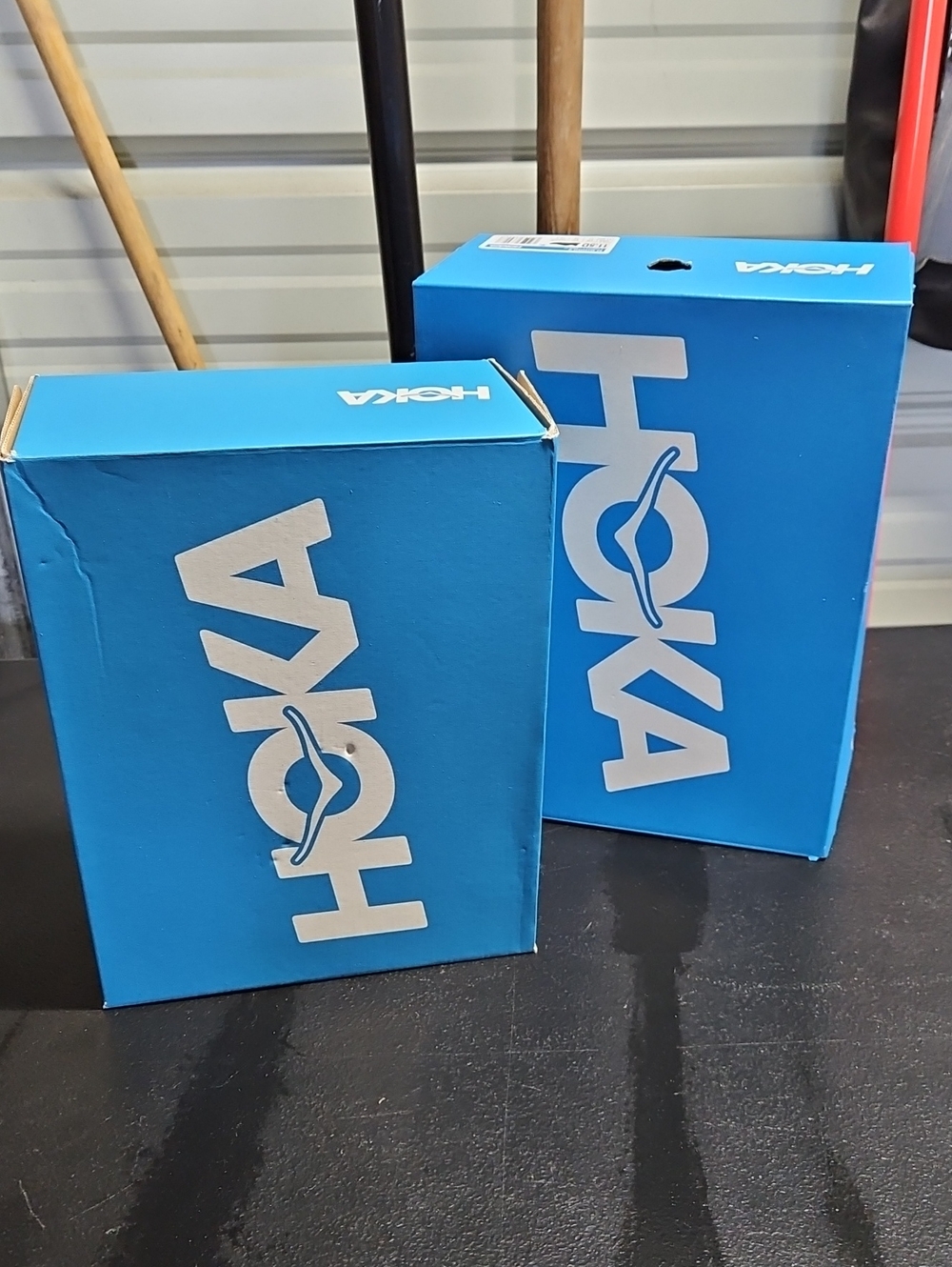 2 Empty Hoka Boxes
